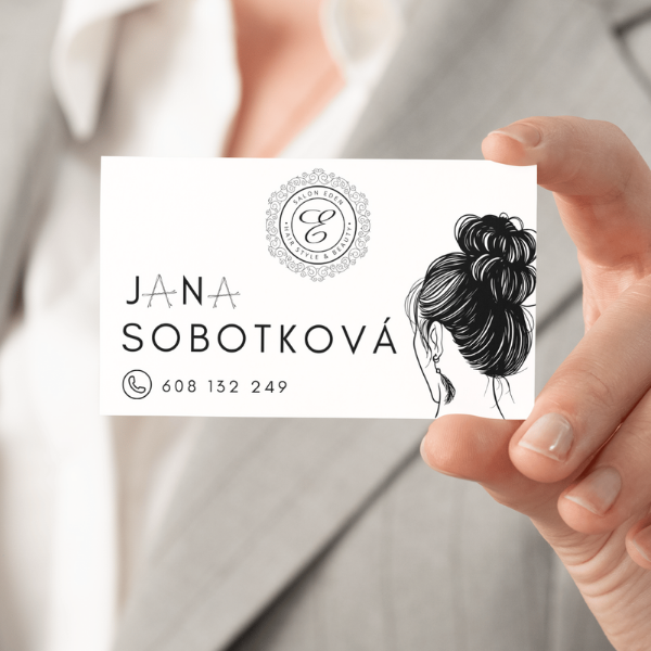  vizitky pro kadernictvi Eden 